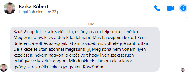 Visszajelzés – Barka Robi